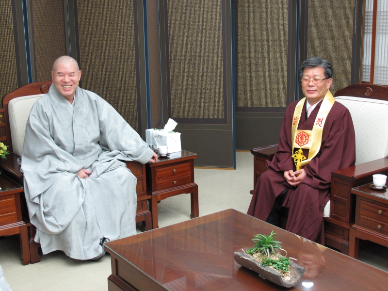 2010.03.22_총지종 통리원장 지성 정사 예방